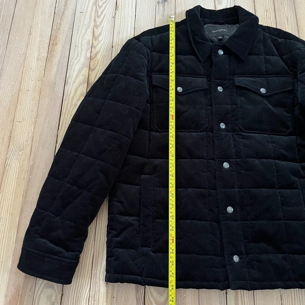 Banana Republic quilted corduroy